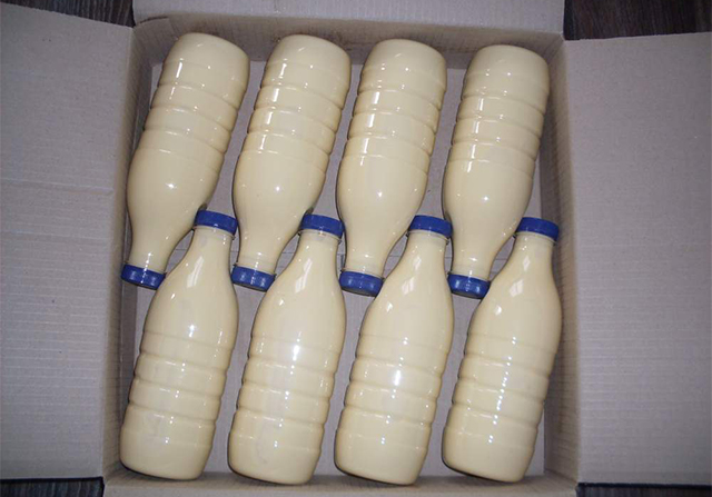 перевозка молока в коробках