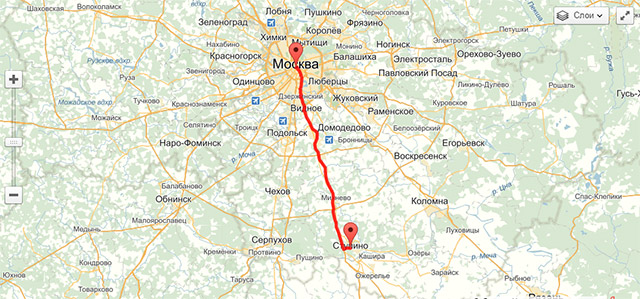 Расстояние Ступино – Москва на машине: км. Сколько ехать от Ступина до Москвы